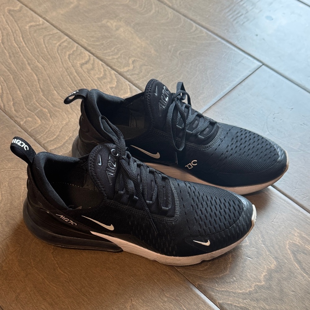 Nike Air Max 270 Black and White Men's Sneakers